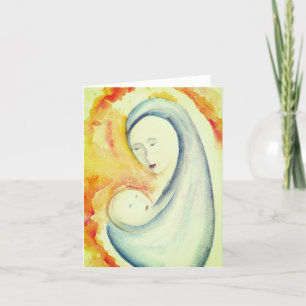 Cartes vierges Madonna et Child