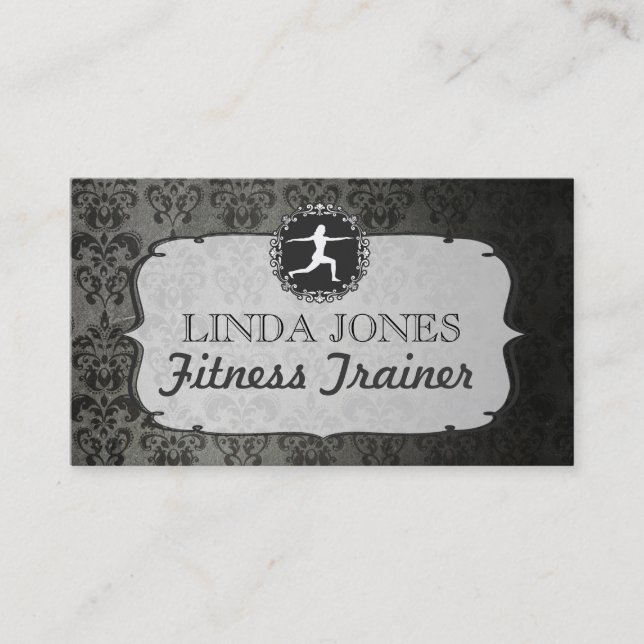 Cartes vintages d'entraîneur de forme physique de (Devant)