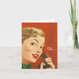 Cartes vintages d'invitation de fête