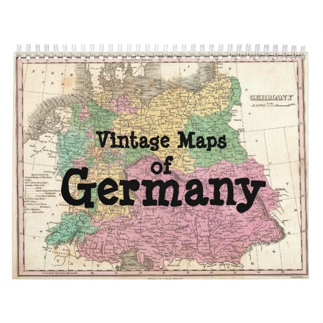 Cartes Vintages du calendrier allemand (Protection)