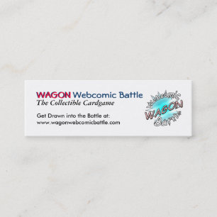 Cartes webcomic de bâton de bataille de CHARIOT