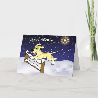 Cartographie Agility Chien Carte de Noël