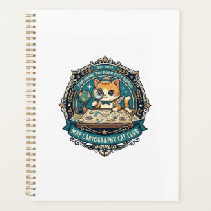 Cartographie de carte Chat Design drôle amateur de