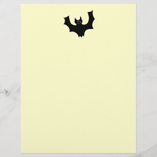 Cartographie de chauve-souris noire (Devant)