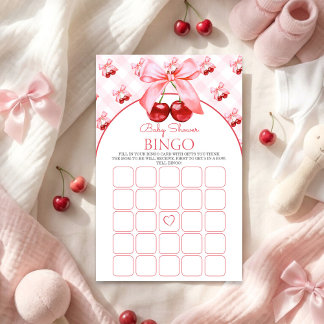 Carton de jeu de Bingo pour Baby shower