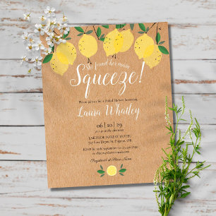 Carton de mariage Budget Main Squeeze Lemon