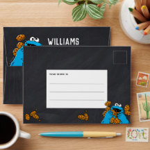 Carton de montage Baby shower Cookie adressé