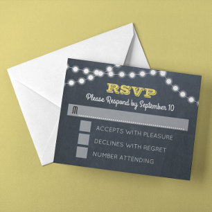 Carton de montage lumineux Golden RSVP