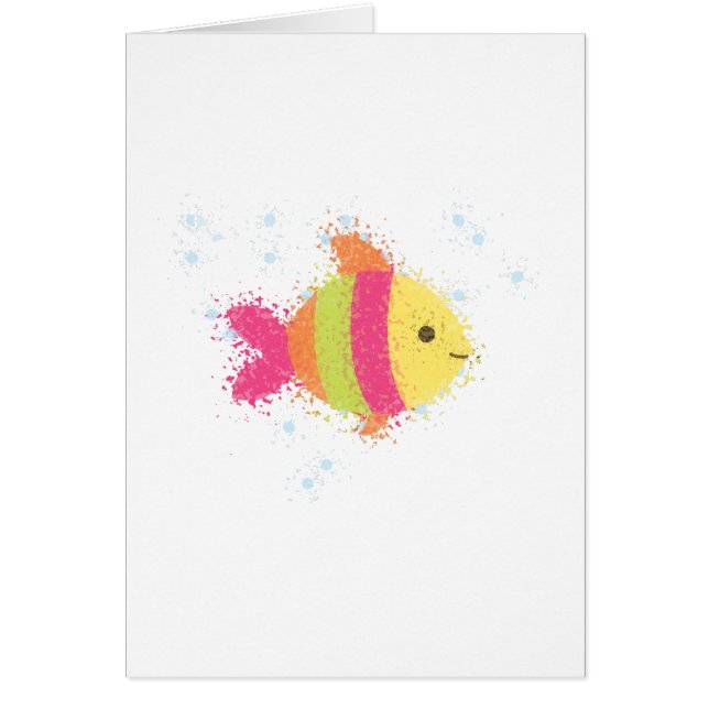 Carton de poisson mignon (Devant)