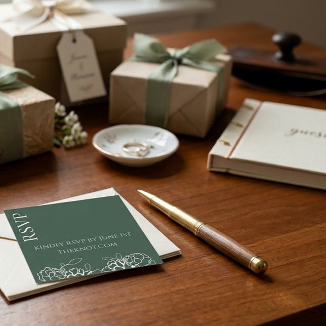 Carton de réponse pour invitation de mariage à des (Créateur téléchargé)