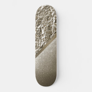 CARTON DE SKATEBOARD DE PARTIES SCINTILLANT MÉTALL