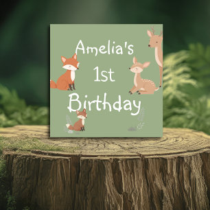 Carton d'invitation d'anniversaire aux amis mignon