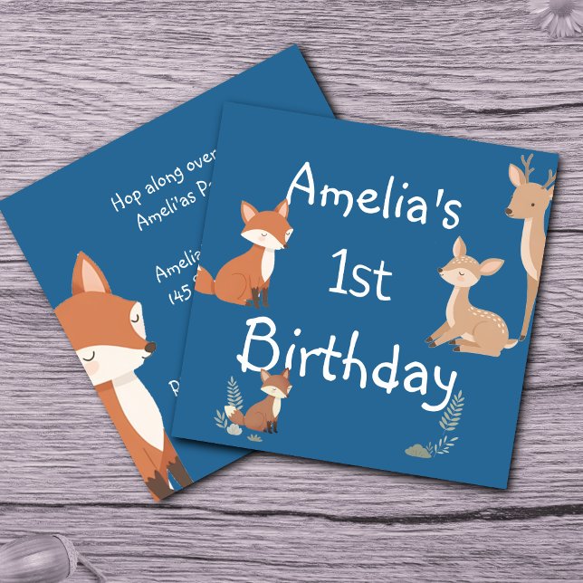 Carton d'invitation d'anniversaire aux amis mignon (Créateur téléchargé)