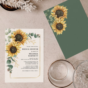 Carton d'invitation de Fête de Mariage Florale Tou