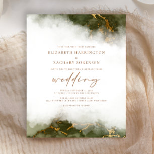 Carton d'invitation de mariage à budget maîtrisé e