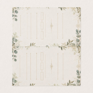 Carton d'invitation de mariage de luxe – style ivo