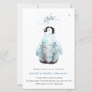 Carton d'invitation pour Baby Shower au thème de M