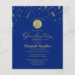 Carton d'invitation pour la remise des diplômes de