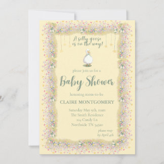 Carton Faire-part de Baby Shower 