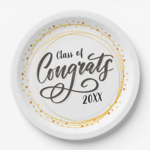 Carton Félicitations à la promotion des Assiettes en Papi