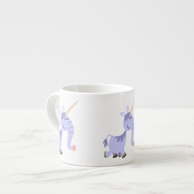 Carton inhabituel Unicorn Espresso Mug (Devant gauche)