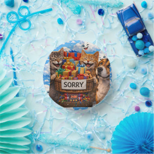 Carton La description des bols en papier pour chat et chi