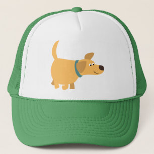 Carton mignon Jaune Casquette Labrador