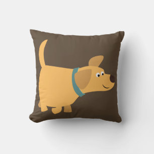 Carton mignon Jaune Coussin Labrador