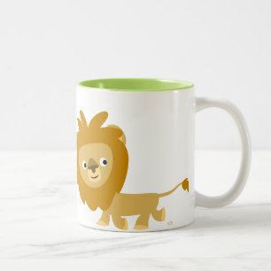 Carton mignon Marcher Lion Mug
