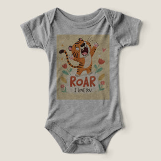 Carton mignon Tiger Roaring