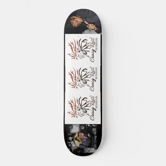 CARTON OFFICIEL DE SKATEBOARD DE CRAIG ROSS YOUNG  (Recto)