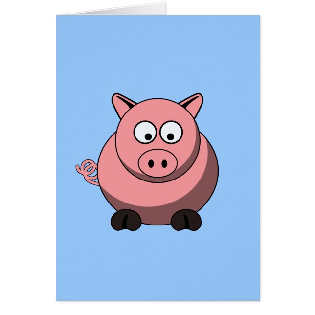 Carton Pig Card (Devant)