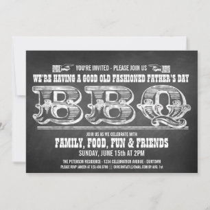 Cartons de invitations pour la fête des Pères Barb