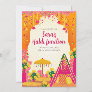 Cartons d'invitation Haldi & invitations numérique