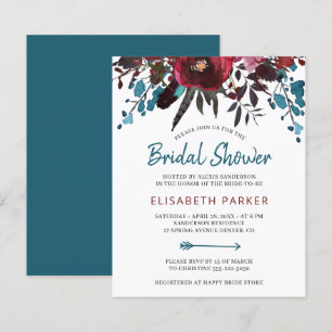 Cartons d'invitation pas chers pour une baby showe