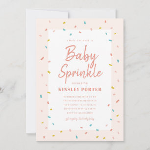 Cartons d'invitation pour Baby Sprinkle