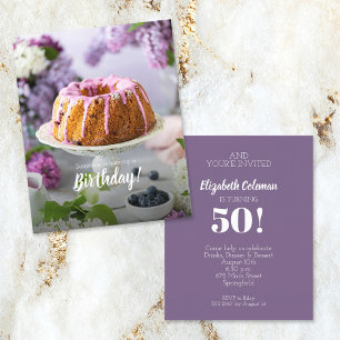 Cartons d'invitation pour une fête d'anniversaire 