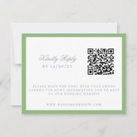 Aquarelle Floral Jardin Mariage Crest