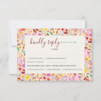 Aquarelles Vibrantes Fleurs de Tulipe d'Été Mariag