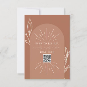 Cartons Réponse Arche d'art en ligne Terracotta QR Code Scan vers