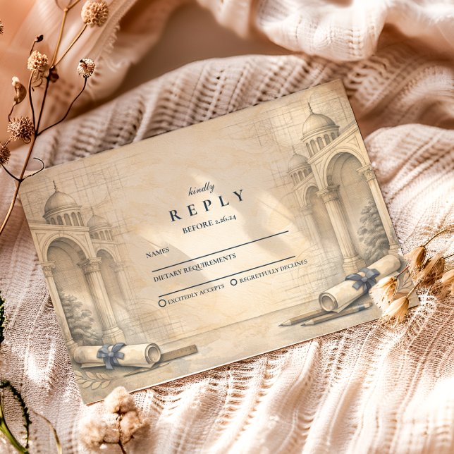 Cartons Réponse Architecture Drafting Tools Graduation (Créateur téléchargé)