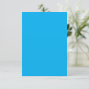 Cartons Réponse Arrière - plan bleu cyan solide Style minimalist