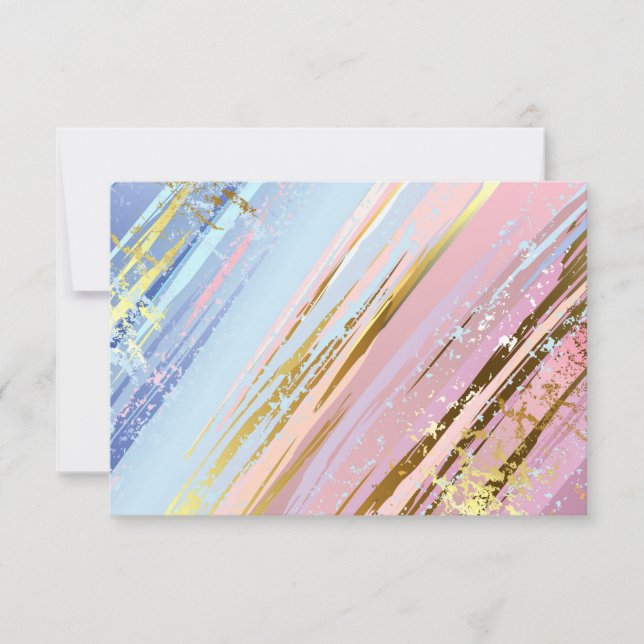 Cartons Réponse Arrière - plan rose texturé (Devant)