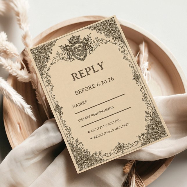 Cartons Réponse Artwork Héraldique Celtique Royale (Créateur téléchargé)