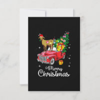 Balades de chèvre Rouge Voiture Noël