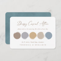 Bleu Duisâtre, Gris, Beige Mariage couleur Palette