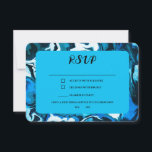 Cartons Réponse Blue Marble Star de David Custom Bar Bat mitzvah<br><div class="desc">Carte de réponse parfaite à inclure pour un bat mitzvah, bar mitzvah ou toute autre célébration juive ! L'art abstrait pour vous à l'avant et à l'arrière ! ENTIÈREMENT PERSONNALISABLE ! Cliquez sur "Personnaliser" ci-dessus pour modifier le texte. Cliquez sur "modifier à l'aide de l'outil de conception" pour ajuster les...</div>