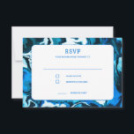 Cartons Réponse Blue Marble Star de David Custom Bar Bat mitzvah<br><div class="desc">Carte de réponse parfaite à inclure pour un bat mitzvah, bar mitzvah ou toute autre célébration juive ! L'art abstrait pour vous à l'avant et à l'arrière ! ENTIÈREMENT PERSONNALISABLE ! Cliquez sur "Personnaliser" ci-dessus pour modifier le texte. Cliquez sur "modifier à l'aide de l'outil de conception" pour ajuster les...</div>