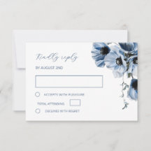 Blue Transparent Flower