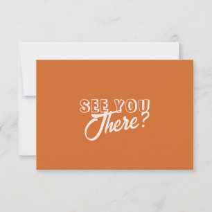 Cartons Réponse Bold Classique Moderne Western Mariage simple